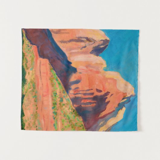 Landschaft, Zion Nationalpark von Maynard Dixon Wandteppich (Vorderseite (Horizontal))