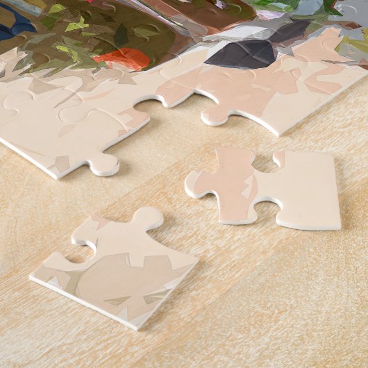 Landschaft Zuhause, Portugal Postcard Jigsaw Puzzl Puzzle (Seite)