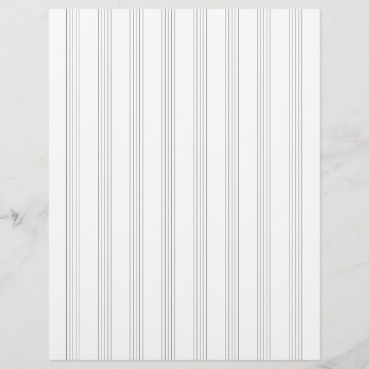 Landschaft Zweiseitiges Musikhandschriftenpapier Briefbogen (Rückseite)