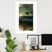 Landschaft (zweiter Teil) Poster (Heimbüro)