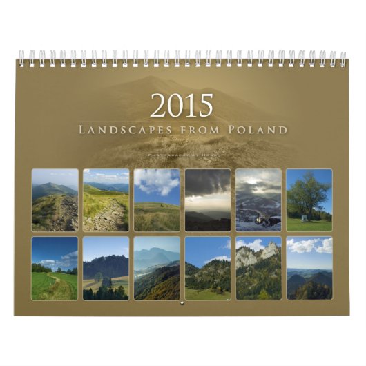 Landschaften 2015 aus Polen - Kalender (Titelbild)