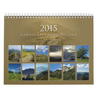 Landschaften 2015 aus Polen - Kalender