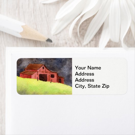 Landschaften Ackerbau Scheune Silo. (Insitu)