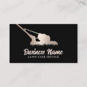 Landschaften auf dem Beruflichen Rasen der moderne Visitenkarte (Vorderseite)