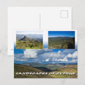 Landschaften auf der Postkarte des Kyros (Vorne/Hinten)