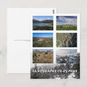 Landschaften auf der Postkarte des Kyros (Vorne/Hinten)