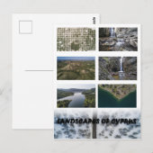 Landschaften auf Zypern Postkarte (Vorne/Hinten)