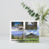 Landschaften auf Zypern Postkarte (Stehend Vorderseite)