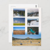 Landschaften auf Zypern Postkarte (Vorne/Hinten)