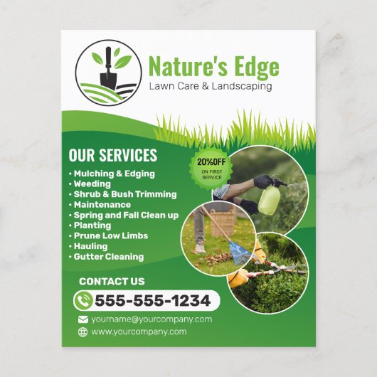 Landschaften beim Mähen von Gras schneiden und Ras Flyer (Vorne)