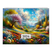 Landschaften der künstlerischen Natur Saisonale Ma Kalender (Titelbild)