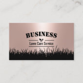 Landschaften der modernen Rose - Goldrevier Visitenkarte (Vorderseite)