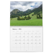 Landschaften im Allgäu, Bayern, Deutschland Kalender (Feb 2026)