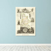 Landschaften Leinwanddruck (Insitu (Holzboden))