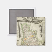 Landschaften Magnet (Vorderseite/Rückseite)