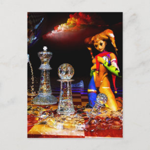 Landschaften Meereshawaii Kreuzfahrt Schach Kunst Postkarte