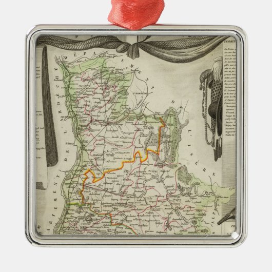 Landschaften Ornament Aus Metall (Vorne)