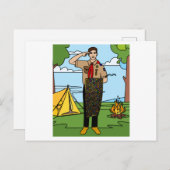 Landschaften Postkarte (Vorne/Hinten)