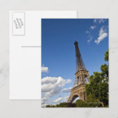 Landschaften rund um Paris Postkarte (Vorne/Hinten)