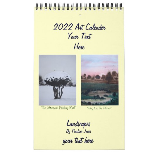 Landschaften, Schnee und Jahresbilder 2022 Kalender (Titelbild)
