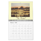 Landschaften Schnee und Saisongemälde Kunst 2020 Kalender (Feb 2026)