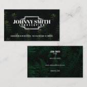 Landschaften Slogans Business Cards Visitenkarte (Vorne/Hinten)