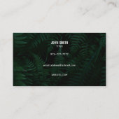 Landschaften Slogans Business Cards Visitenkarte (Rückseite)