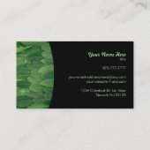 Landschaften Slogans Business Cards Visitenkarte (Rückseite)