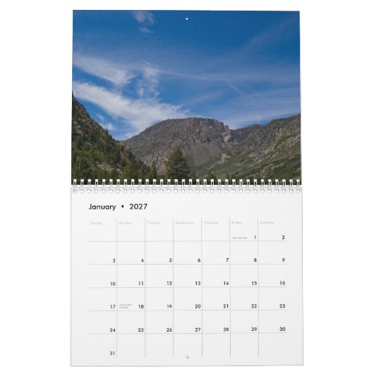 Landschaften u. Meerblicke 2015 Kalender (Jan 2027)
