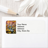 Landschaften und weiße Eichenspumpen . (Insitu)