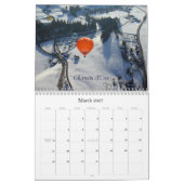 Landschaften von der Schweiz Kalender (Mär 2027)