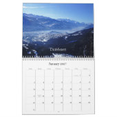 Landschaften von der Schweiz Kalender (Jan 2027)