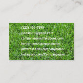 Landschaften von Visitenkarten Visitenkarte (Rückseite)