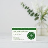 Landschaften von Visitenkarten Visitenkarte (Stehend Vorderseite)