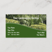 Landschaften von Visitenkarten Visitenkarte (Vorderseite)