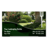 Landschaften von Visitenkartenmagneten Magnetische Visitenkarte (Vorderseite)