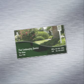 Landschaften von Visitenkartenmagneten Magnetische Visitenkarte (Beispiel)