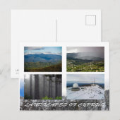 Landschaften von Zypern Postkarte (Vorne/Hinten)