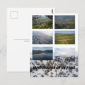 Landschaften Zyperns Postkarte (Vorne/Hinten)