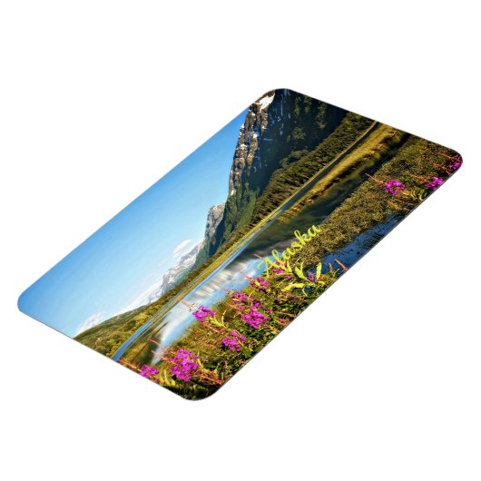 Landschaftlich Alaska, Magnet (Linke Seite)