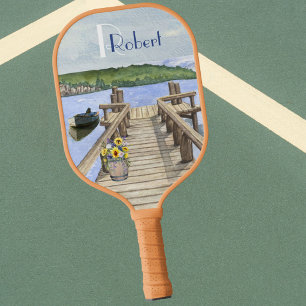 Landschaftlich am See Pickleball Schläger