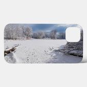 landschaftlich an Teich und Salemwald Case-Mate iPhone Hülle (Rückseite (Horizontal))