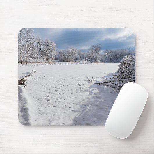 landschaftlich an Teich und Salemwald Mousepad (Mit Mouse)