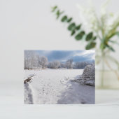 landschaftlich an Teich und Salemwald Postkarte (Stehend Vorderseite)