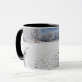 landschaftlich an Teich und Salemwald Tasse (Vorderseite Links)