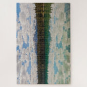 Landschaftlich Annette Lake Reflektion, Jasper NP, Puzzle (Vertikal)