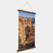 Landschaftlich Arches National Park Hangtapestry,  Wandteppich Mit Holzrahmen (Gewinkelt)