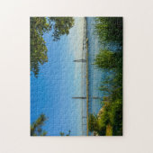 Landschaftlich Arthur Ravenel Bridge Puzzle (Vertikal)