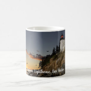 Landschaftlich Bar Harbour Lighthouse Kaffeetasse