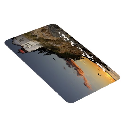 Landschaftlich Bar Harbour Lighthouse Magnet (Rechte Seite)